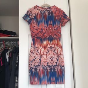 Zara Dresses - Zara Bodycon Dress Cherry Blossom Design Small Zara Dresses - Zara Bodycon Dress Cherry Blossom Design Small